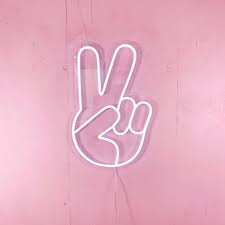 Check spelling or type a new query. Led Neon Peace Sign Light Lighted Peace Sign Hand Emoji