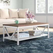 You'll find cocktail tables with plantation shuttering. Country Farmhouse Coffee Tables You Ll Love In 2021 Wayfair