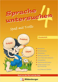 Check spelling or type a new query. Mildenberger Verlag Gmbh Sprache Untersuchen Spass Mit Trolli 4 Druckschrift