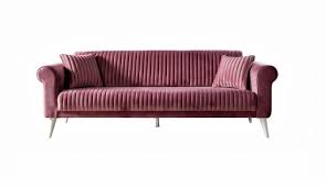 Moderne wohnlandschaft kent 220cm taupe ecksofa federkern inkl. Weltew Sofa Mit Schlaffunktion 3 Sitzer Gino Blau Kaufen Bei Mobel Lux