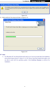 Windows oses usually apply a generic driver that allows systems to recognize the wireless component. Wn951n Wireless N Pci Adapter User Manual Tp Link Technologies