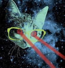 I got laser anxiety watching this video. Cats With Laser Eyes Home Facebook