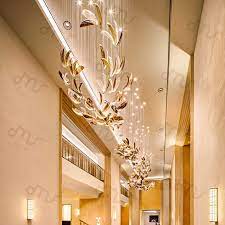 天花叶子酒店定制大型吊灯 特色大型灯具 深圳市帝美思家居有限公司 ceiling lights decor home decor