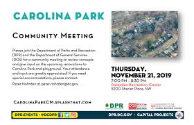 Carolina Park Renovation Dgs