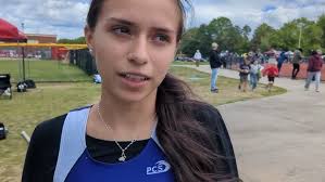 World Trophy Invitational: North Smithfield's Julia Dowling talks about  1,500m victory