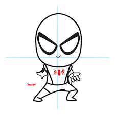 Easy step by step slowly drawing on how to draw a spider man for kids, you can pause the video at every step to follow the steps. How To Draw Spiderman Easy Step By Step Lesson