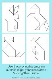 See more ideas about printable puzzles for kids, free printable puzzles, puzzles for kids. Printable Tangrams An Easy Diy Tangram Template The Kitchen Table Classroom