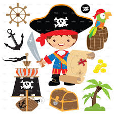 Macaco bonito dos desenhos animados com um chapéu de pirata. Pin By Sara On Minus Pirate Party Art For Kids Pirate Room