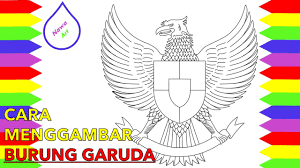 Contoh mewarnai gambar masjid untuk anak tk di 2020 Cara Menggambar Burung Garuda Yang Mudah Untuk Belajar Nawa Art Mengambar Dan Mewarnai Itu Mudah Youtube