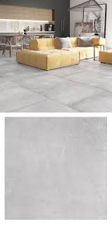 How to choose the best floor tiles for your kitchen that look great and are easy to maintain. Trax Grey Mist Matt Tiles Living Room Tiles Concrete Tiles Kitchen Concrete Floors Living Room