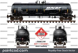 Burlington Northern Santa Fe Railway Tank Car Dot 111a100w1 Diesel Fuel Canadian Tanks Santa Fe