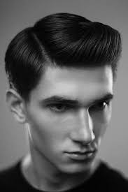 Classic Side Swept Hairstyle Classic Hairstyle Side Swept Side Swept Hairstyles 50s Hairstyles Men 50s Hairstyles