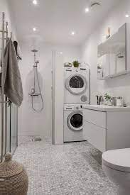Awesome 85 Functional Small Laundry Room Design Ideas Https Homespecially Com 85 Functional Laundry Bathroom Combo Laundry Room Bathroom Small Laundry Rooms