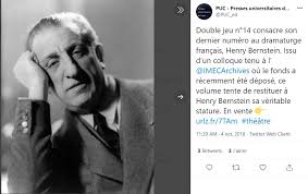 Véronique Chemla: Henry Bernstein (1876-1953)