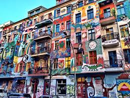 A Colorful Row Of Buildings In The Friedrichshain Neighborhood In Berlin Germany Berlin Travel Germany Travel Germany