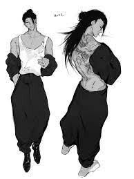 anzhi on twitter in 2021 jujutsu anime guys character art