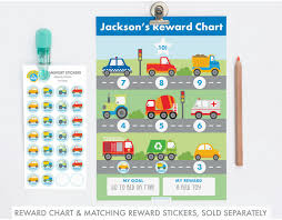 Personalised Reward Chart Reward Charts For Girls And Boys