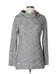 Details About Merona Women Gray Pullover Sweater Med
