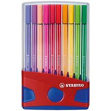 Premium Felt Tip Pen Stabilo Pen 68 Colorparade 20 Assorted Colours