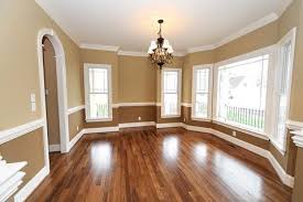 Crown molding, chair rail, painting a room with wainscoting and trim | color sizzle. What To Know About Builder Allowances Newhomesource House Design Home Living Room Paint