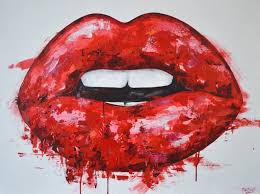 Lips Sold Usa Painting Lips Painting Lip Art Painting Lips Art Print