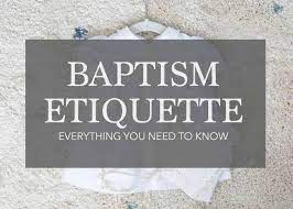 If the baptism is for a new baby, you don't necessarily need to bring a gift if you already gave one at a baby shower or after the baby was born. Baby Baptism And Christening Etiquette Everything You Need To Know