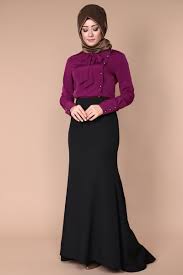 Siyah Tesettur Balik Etek Kombinleri Moda Moda Stilleri Giyim