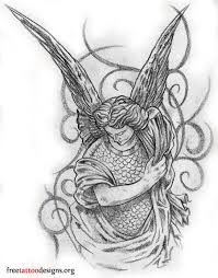 Gloriosísimo príncipe celeste san rafael, auxiliador eterno de los hombres, envía tus poderosos rayos tutelares sobre nosotros, indefensos humanos. 49 Male Angel Tattoo Design