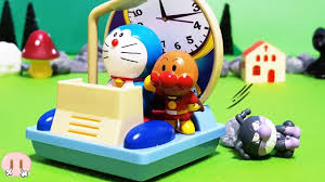 ドラえもん おもちゃ 映画 ハッピーセット タイムマシン アンパンマンとバイキンマンも乗ってみた ごっこ遊び ストーリー 幼児 doraemo ドラえもん おもちゃ おもちゃ ごっこ遊び