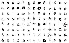 The 27th Letter Lettering Ampersands Typo Logo