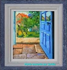 Dessin Et Peinture Video 2930 Peindre Une Porte Ouverte Sur Le Jardin Huile Ou Acrylique Le Blog De Lapalettedecouleurs Over Blog Com Videos De Peinture Portes Peintes Peinture