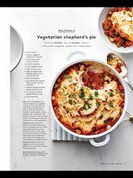 Vegetarian Shepherd S Pie From Real Simple October 2018 Read It On The Texture App Unlimited Access To 20 Vegetarian Shepherds Pie Shepherds Pie Vegetarian