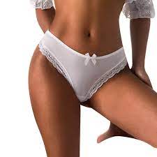 Amazon.com: 3PC Women Sexy Lace Briefs Hollow Out Panties Crochet Lace Up  Panty Thongs G String Lingerie Whole (White, One Size) : Clothing, Shoes &  Jewelry