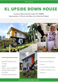 One of the latest attractions at kl tower is kl tower upside down house. You Ve Heard A Lot About Kuala Lumpur Upside Down House ÙÛØ³Ø¨ÙˆÚ©