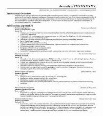 lease up property manager resume