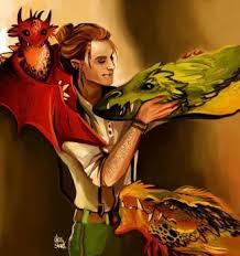 Charlie weasley at work by inthearmsofundertow on deviantart. Charlie Weasley Der Unubertroffene Sucher Fantasymangabookss Webseite