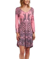 Pink Paisley Shift Dress Casa Lee 16 99 50 00 Size Size