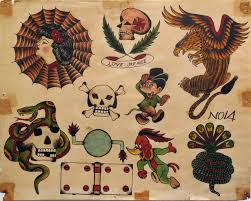 Tattoos1960 is the oldest and best tattoo studio in pune. Rosie Camanga Untitled 1950 1960 Artsy Vintage Tattoo Design Vintage Tattoo Sleeve Tattoo Flash Art