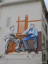 Hommage A Raimu Et Pagnol Place Du Theatre Toulon Toulon La Ciotat Street Art