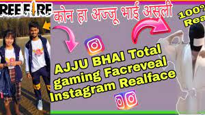 All free fire indian youtuber playing freefire in custom room ft total gaming tsg dasi gamer etc. Total Gaming Ajju Bhai Face Reveal Instagram 100 Real Face Reveal Total Gaming Youtube
