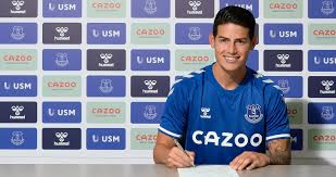 Per marca, hector fabio cruz went off on the 28. Everton Complete Signing Of James Rodriguez
