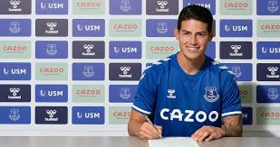 James rodriguez đã dính phải một chấn thương hết sức. Everton Complete Signing Of James Rodriguez