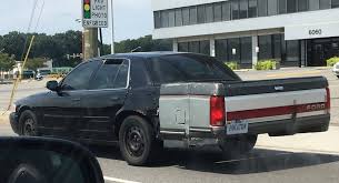 Ford could go in many directions with the ranchero's interior, but it probably won't be all that different to what you see in the focus or the kuga/escape crossover. Someone Added A Truck Bed To A Crown Vic And Yes Its Hideous Carscoops