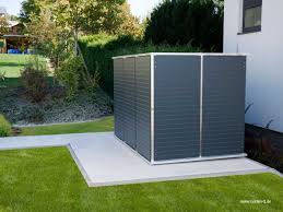 Aber erstmal bin ich dabei den untergrund für mein gerätehaus her zu richten. Gartenhaus Flachdach Modern Garten Q Gmbh