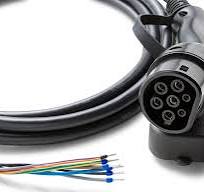 EV Charging cable T2-open end 11kW 5m E-line