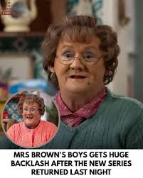 The new series of Mrs. Brown's Boys, which premiered