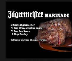 Jagermeister Marinade Food Jagermeister Recipe Bbq Recipes