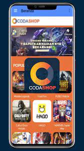 Coda Shop App Topup Voucher Game Online Mobile For Android Apk Download