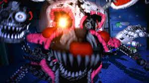 Five Nights at Freddy's 4 NIGHTMARE MANGLE Jumpscare - YouTube