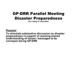 Disaster Risk Reduction And Education 2 Learning Objectives 1 Define Drr And Its Implications In Relation T Learning Objectives School Safety Education Related